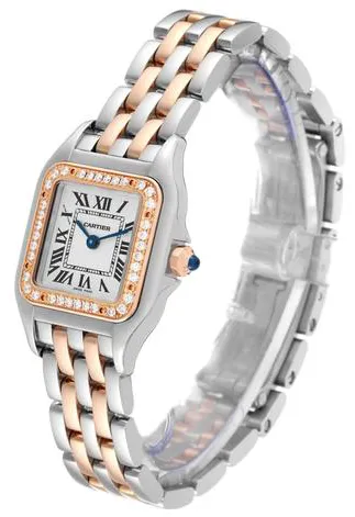 Cartier Panthère W3PN0006 22mm Yellow gold and Stainless steel Silver 4