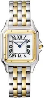 Cartier Panthère W2PN0014 Stainless steel and 18k yellow gold Silver