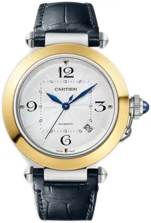 Cartier Pasha de Cartier W2PA0009 Stainless steel Silver