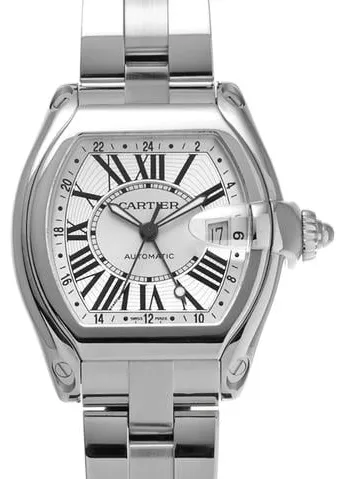 Cartier Roadster W62032X6 42mm Stainless steel Silver