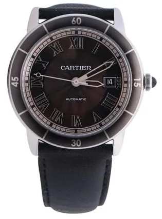 Cartier Ronde Croisière de Cartier WSRN0003 42mm Stainless steel Gray