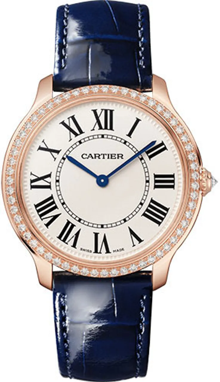 Cartier Ronde Louis Cartier WJRN0010 36mm Rose gold and 18k rose gold Beige