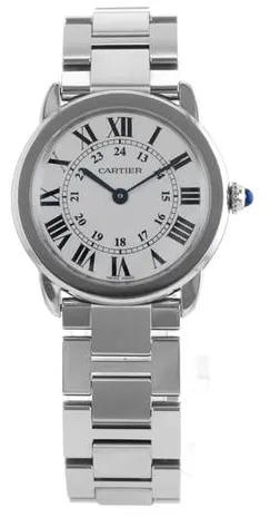 Cartier Ronde Solo de Cartier W6701004/3601 29mm Stainless steel Silver 1