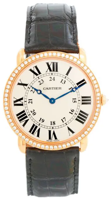 Cartier Ronde WR000651 36mm Rose gold Ivory