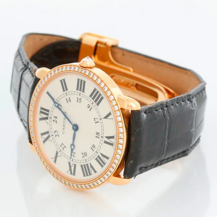 Cartier Ronde WR000651 36mm Rose gold Ivory 1