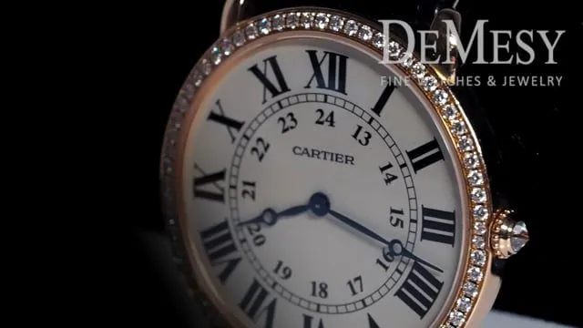 Cartier Ronde WR000651 36mm Rose gold Ivory 4