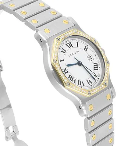 Cartier Santos 187902 29mm Yellow gold and Stainless steel 2