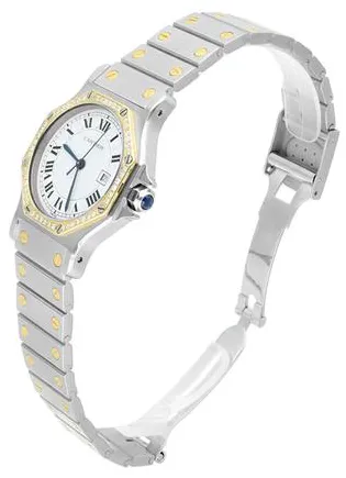 Cartier Santos 187902 29mm Yellow gold and Stainless steel 3