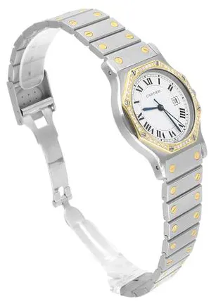 Cartier Santos 187902 29mm Yellow gold and Stainless steel 5