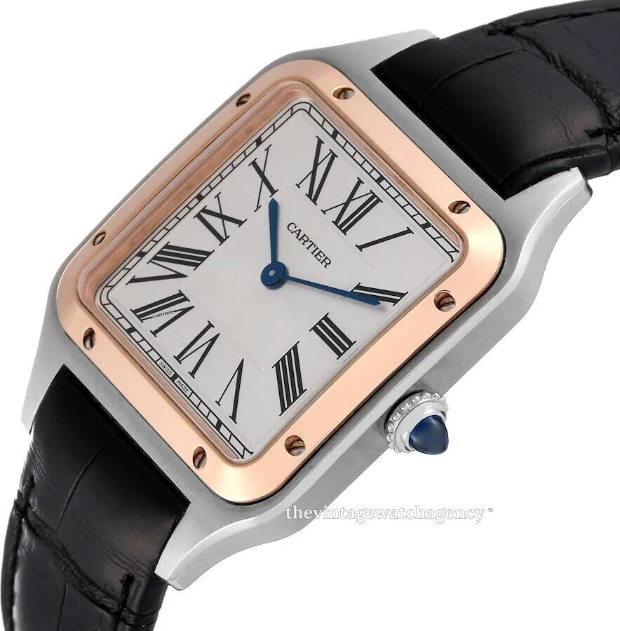 Cartier Santos Dumont W2SA0011 Stainless steel Silver 2