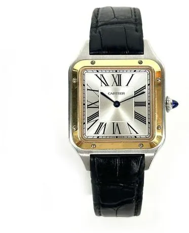 Cartier Santos Dumont W2SA0011 43mm Stainless steel Silver