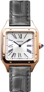 Cartier Santos Dumont WGSA0021 Rose gold Silver