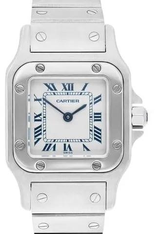 Cartier Santos Galbée W20056D6 1565 24mm Stainless steel Silver