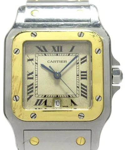 Cartier Santos W20011C4 41mm Yellow gold and 18k yellow gold