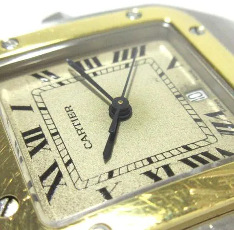 Cartier Santos W20011C4 41mm Yellow gold and 18k yellow gold 10