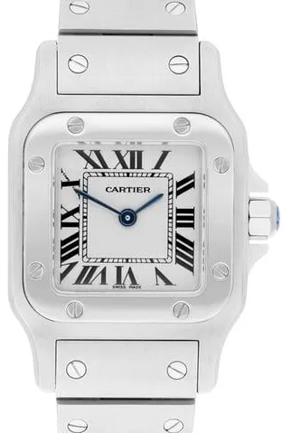 Cartier Santos W20056D6 24mm Stainless steel Silver