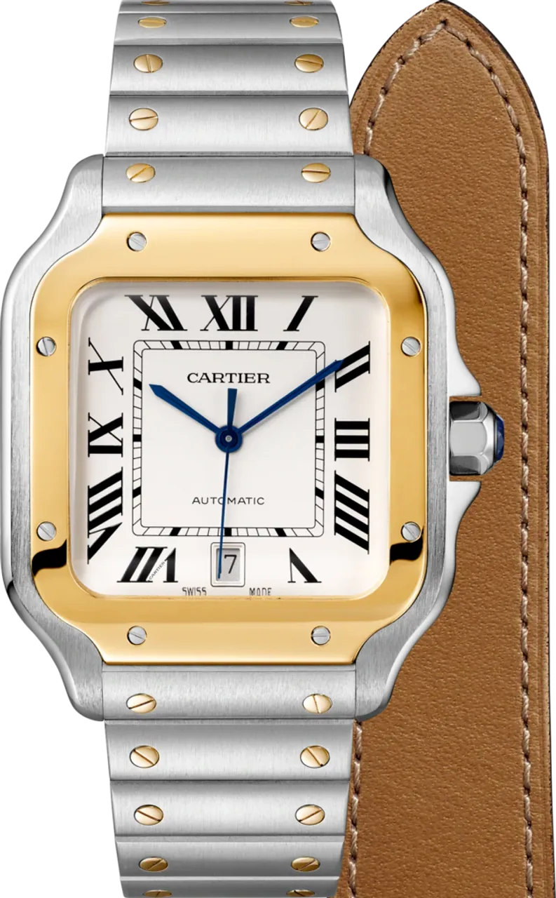 Cartier Santos W2SA0009 40mm Stainless steel Silver