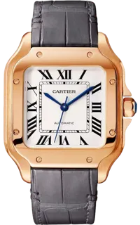 Cartier Santos WGSA0028 Rose gold Silver