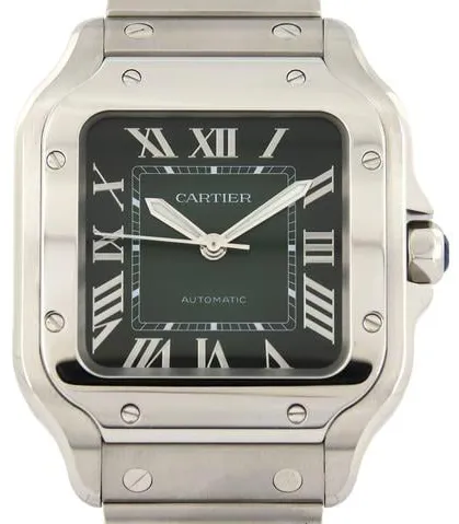 Cartier Santos WSSA0061 33.5mm Green