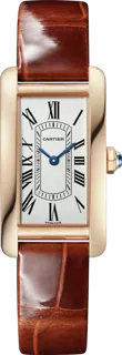 Cartier Tank Américaine WGTA0133 Rose gold Silver