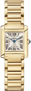 Cartier Tank Française WGTA0114 25.5mm Yellow gold Golden