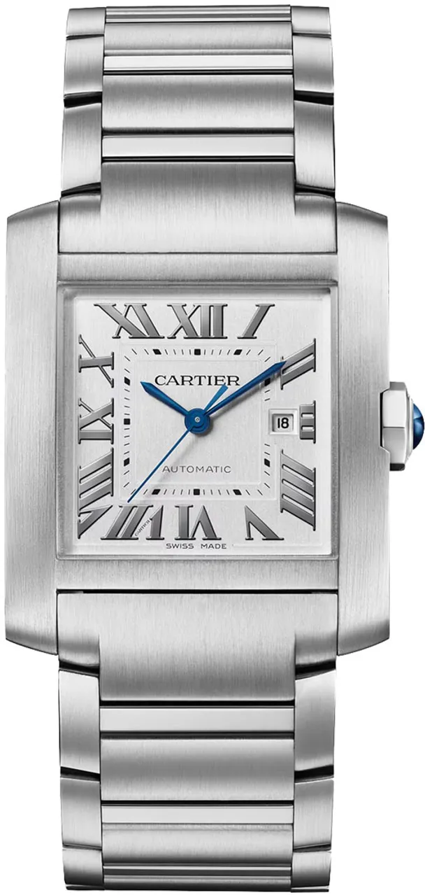 Cartier Tank Française WSTA0067 36.5mm Stainless steel Silver