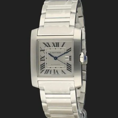 Cartier Tank Française WSTA0067 30.5mm Stainless steel Silver