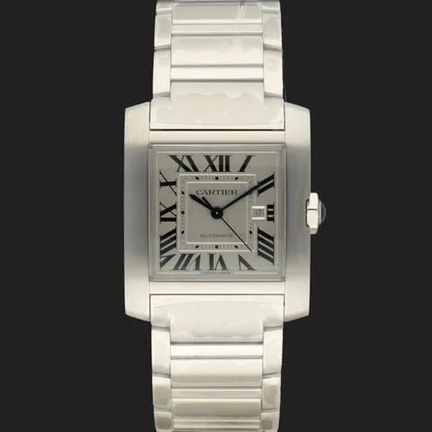 Cartier Tank Française WSTA0067 30.5mm Stainless steel Silver 2