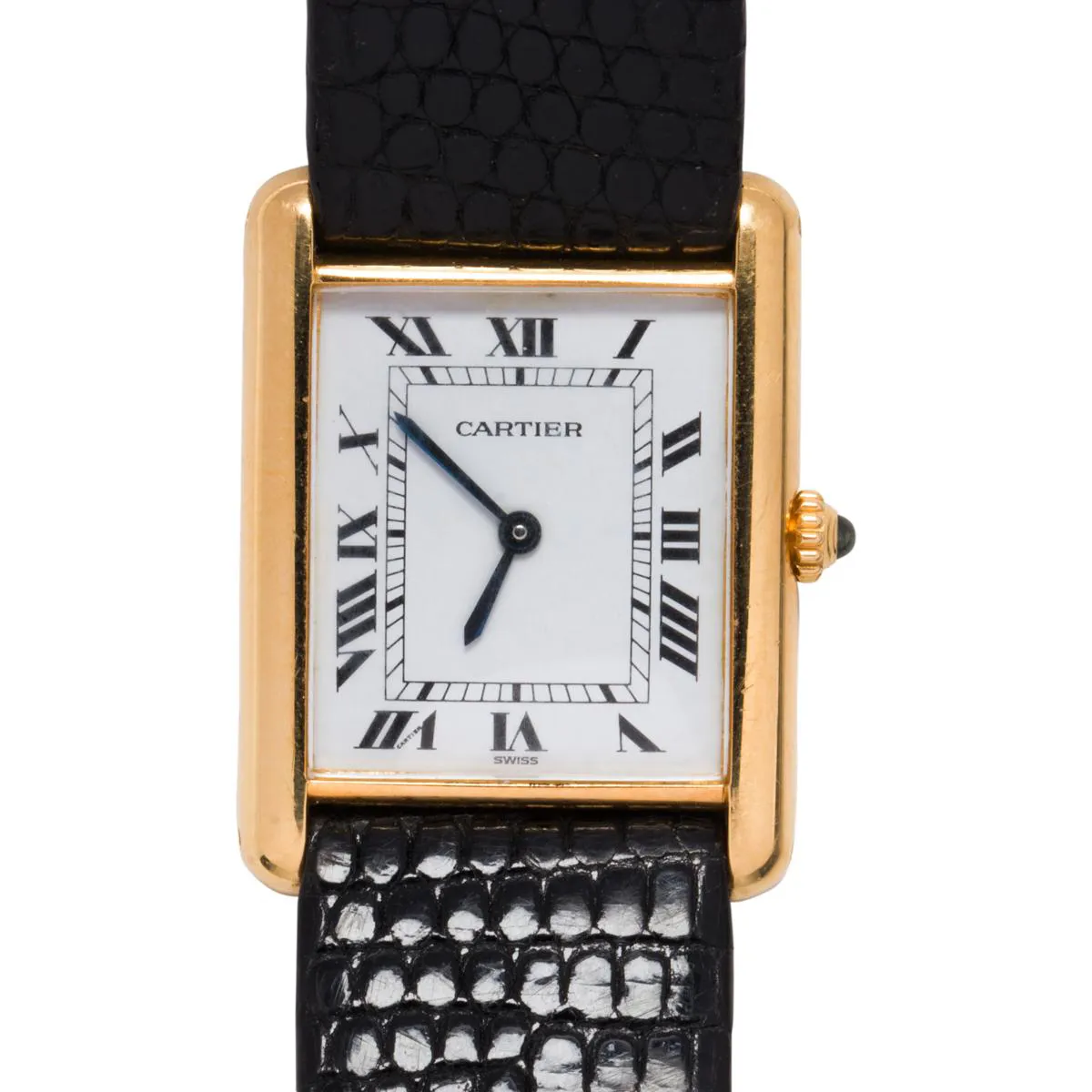 Cartier Tank Louis 23.5mm 18k yellow gold White