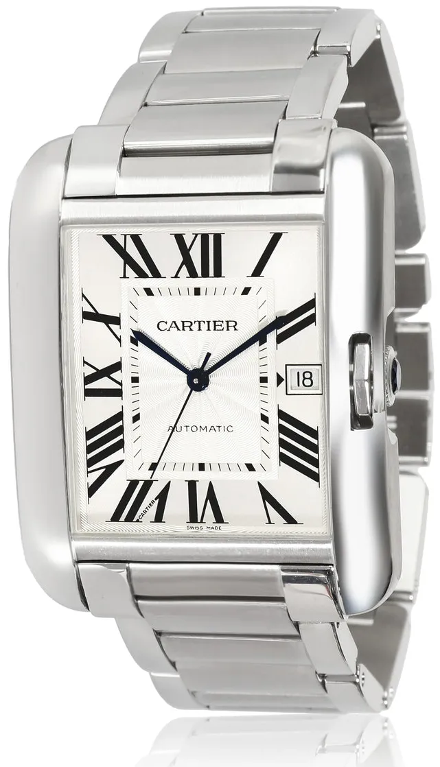 Cartier Tank w5310008 36mm Stainless steel Silver