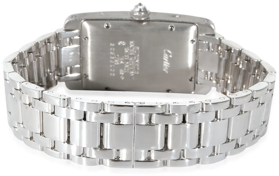 Cartier Tank WB7026L1 22mm White gold Silver 1