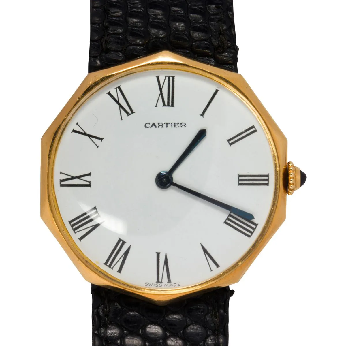 Cartier 31mm 18k yellow gold White