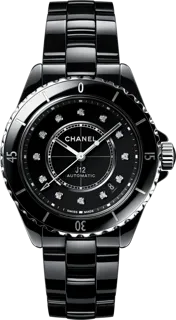 Chanel J12 H5702 Black ceramic Black