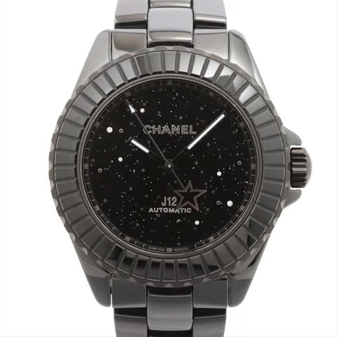 Chanel J12 J12 40mm Stainless steel Black