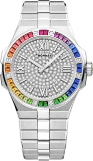 Chopard Alpine Eagle 295363-1006 18k white gold Pave