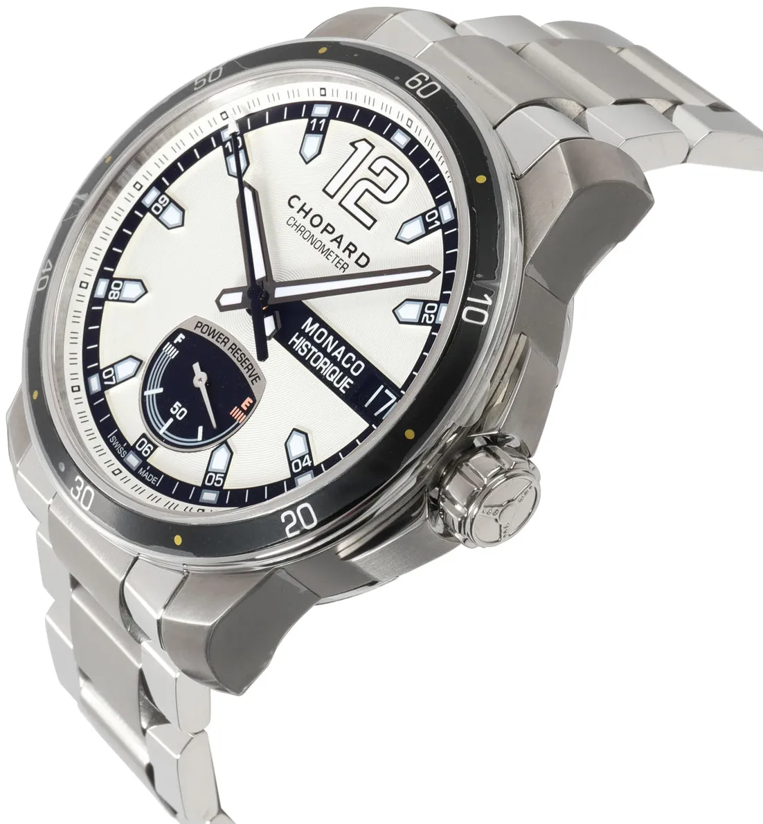 Chopard Grand Prix de Monaco Historiqu 158569-3002 44.5mm Titanium Silver 3