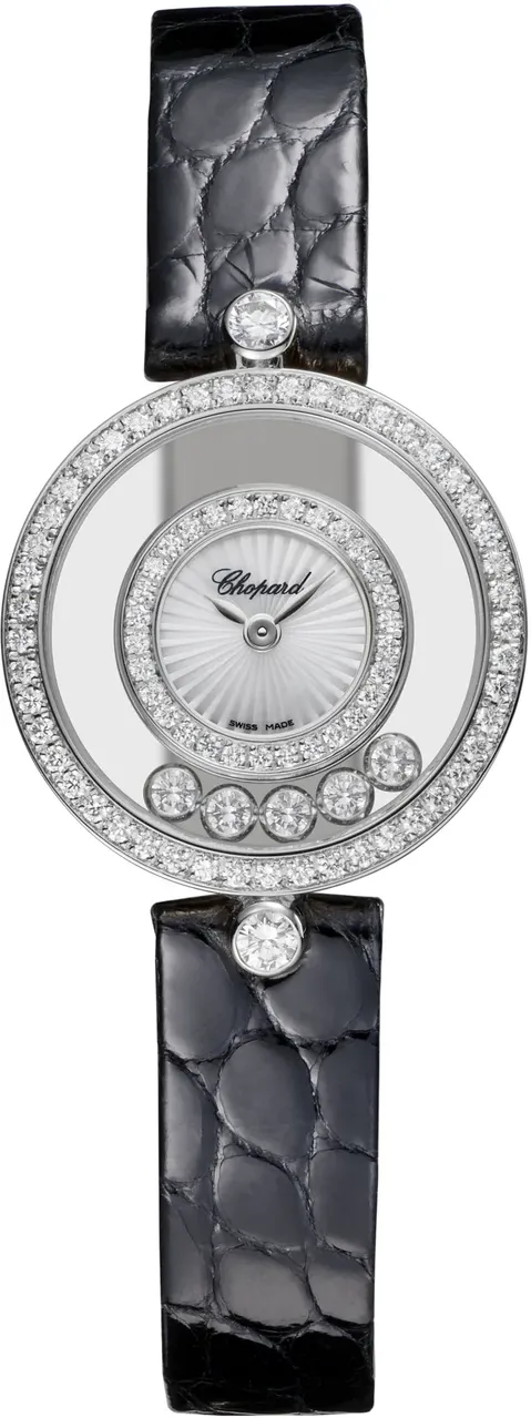 Chopard Happy Diamonds 203957-1214 26mm Rose gold and Diamond and 18k rose gold