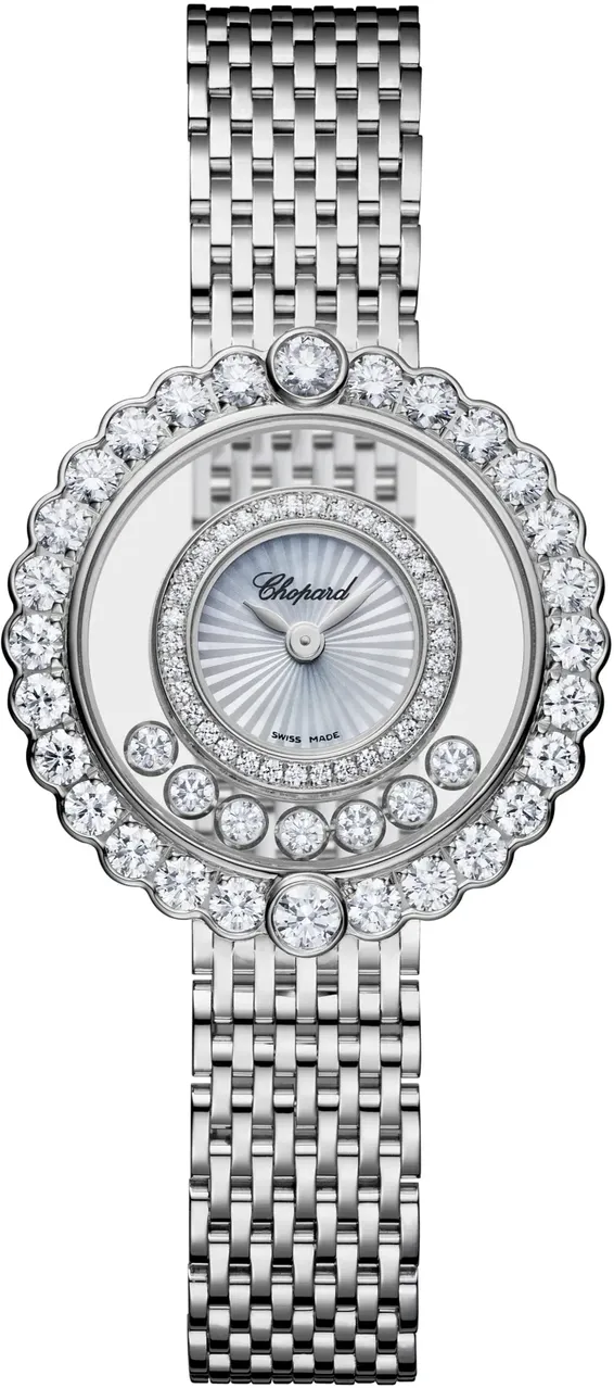 Chopard Happy Diamonds 204180-1201 30mm White gold and 18k white gold and Diamond