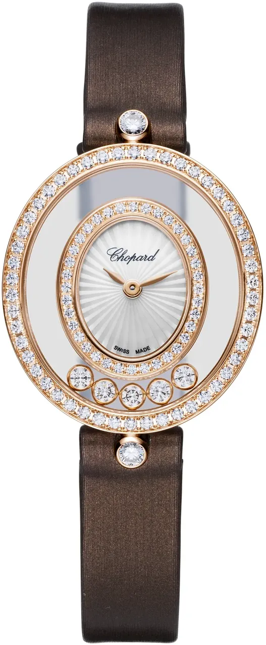 Chopard Happy Diamonds 204292-5301 26mm Rose gold and Diamond and 18k rose gold