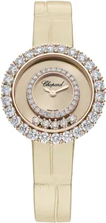 Chopard Happy Diamonds 205369-5002 Rose gold Golden