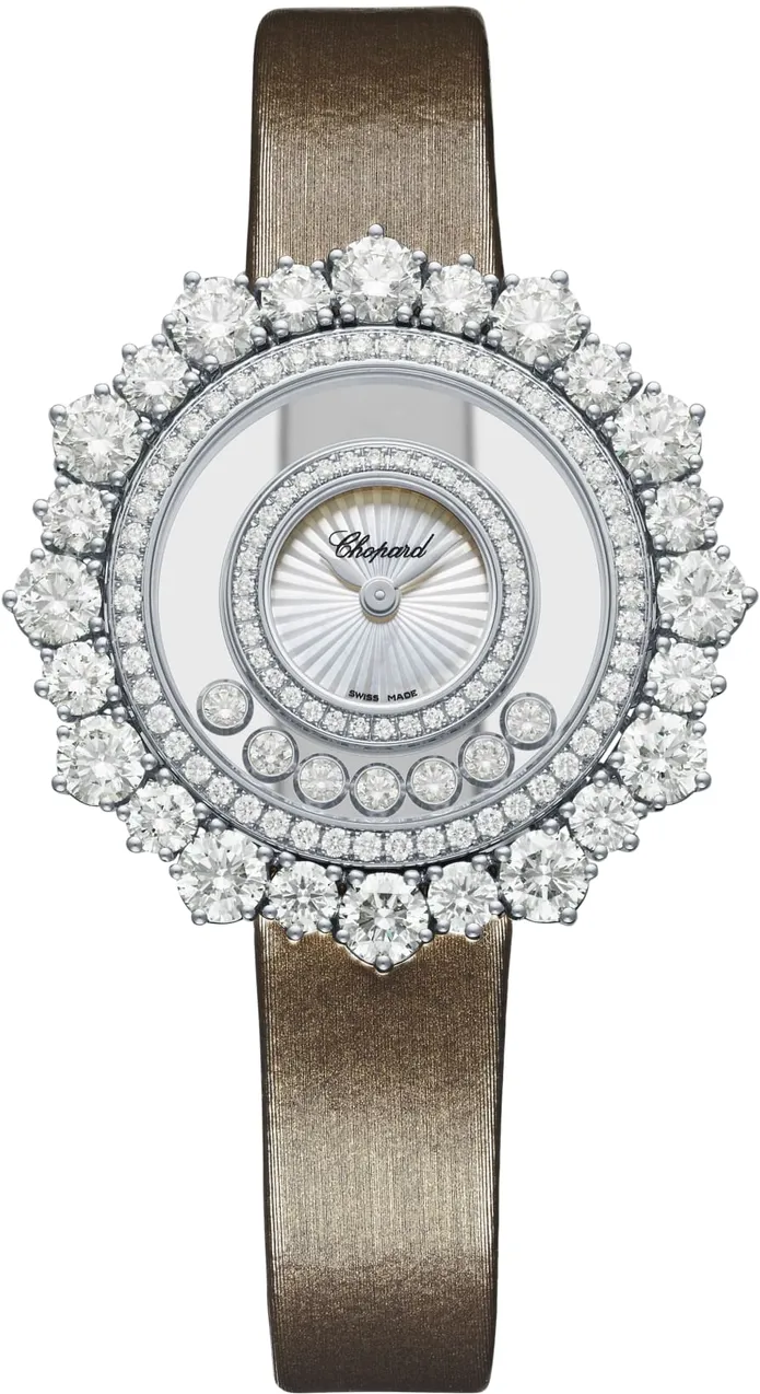 Chopard Happy Diamonds 209436-1002 36mm White gold and 18k white gold and Diamond