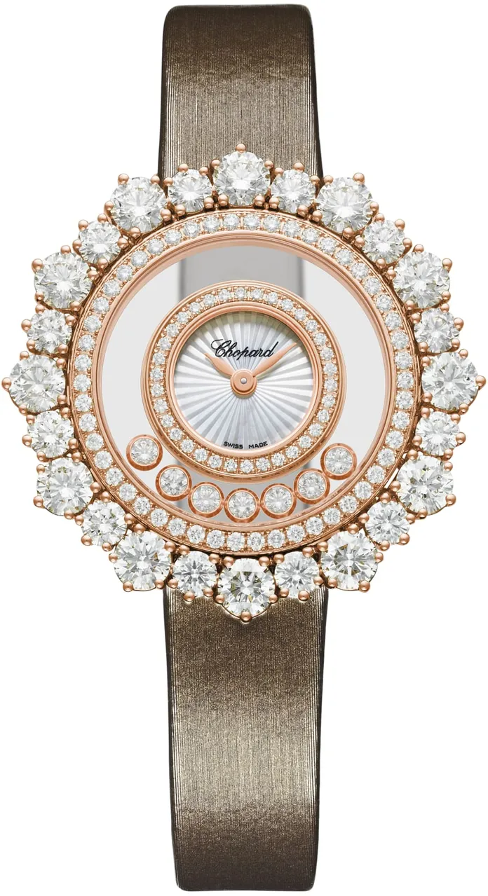 Chopard Happy Diamonds 209436-5002 36mm Rose gold and Diamond and 18k rose gold