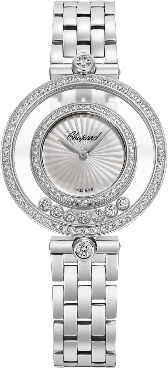 Chopard Happy Diamonds 209426-1202 32mm White gold and 18k white gold and Diamond