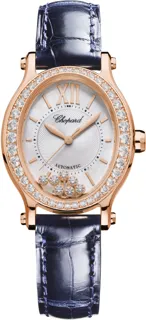 Chopard Happy Sport 275362-5002 Rose gold Silver