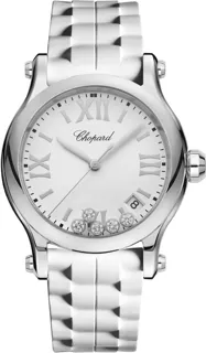 Chopard Happy Sport 278582-3001 Stainless steel White