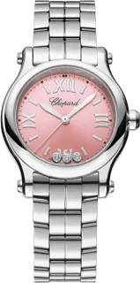 Chopard Happy Sport 278590-3012 Stainless steel Pink