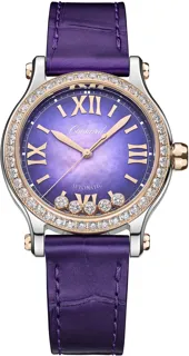 Chopard Happy Sport 278608-6012 Stainless steel Purple