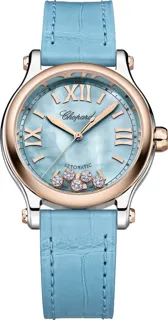 Chopard Happy Sport 278608-6013 Rose gold and Stainless steel