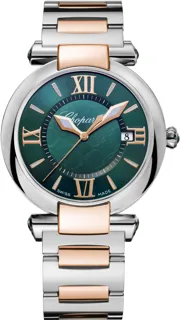 Chopard Imperiale 388532-6007 Stainless steel and 18k rose gold Green