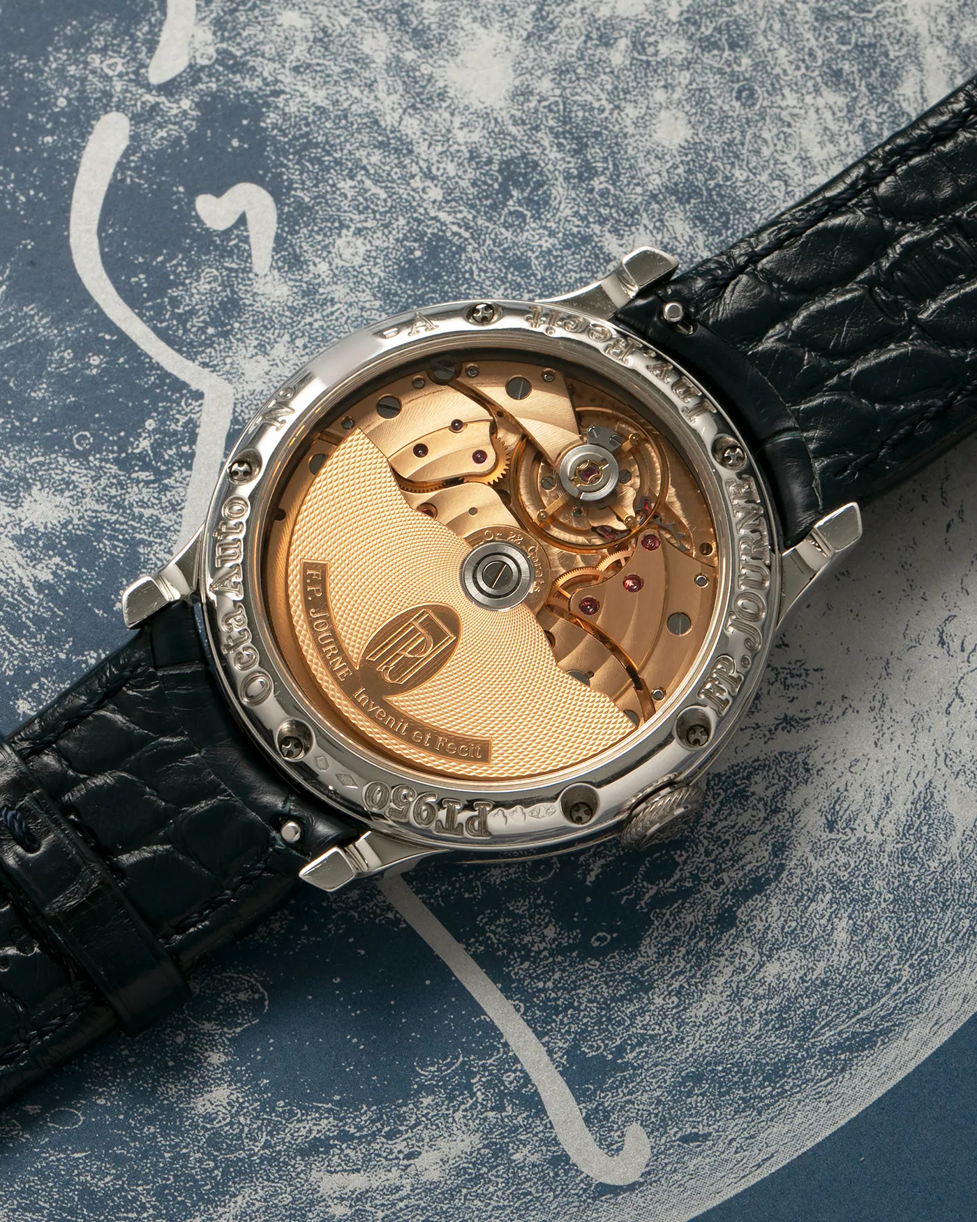 F.P. Journe Octa Réserve de Marche Chronometre a Resonance Platinum and Yellow gold 3